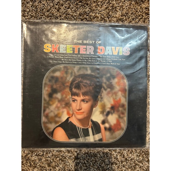 RCA Victor Other - The Best of Skeeter Davis Vinyl LP Record RCA Victor LSP-3374 Stereo Country Pop